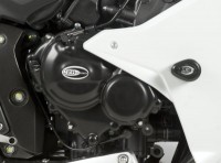 Kryt víka spojky (pravý) R&G Racing pro motocykly HONDA CBR600 F ('11), černý